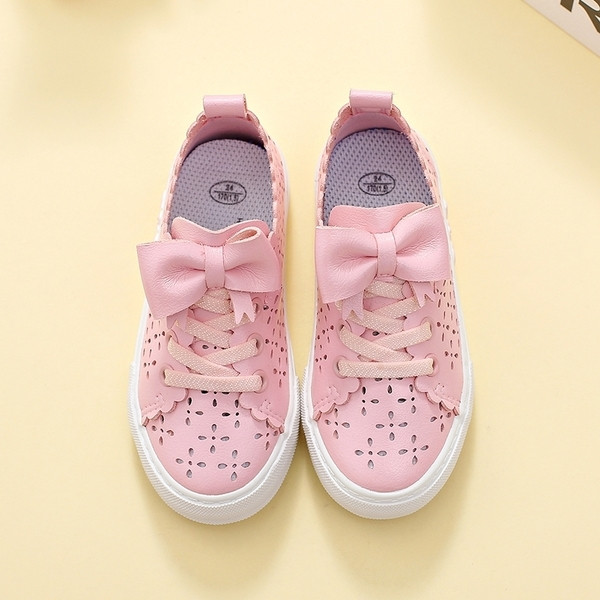 Tenisi de vara copii pentru fete cu panglica in mai multe culori