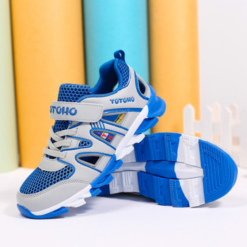 Καλοκαιρινά παιδικά αναπνευστικά πάνινα παπούτσια για αγόρια σε διάφορα χρώματα