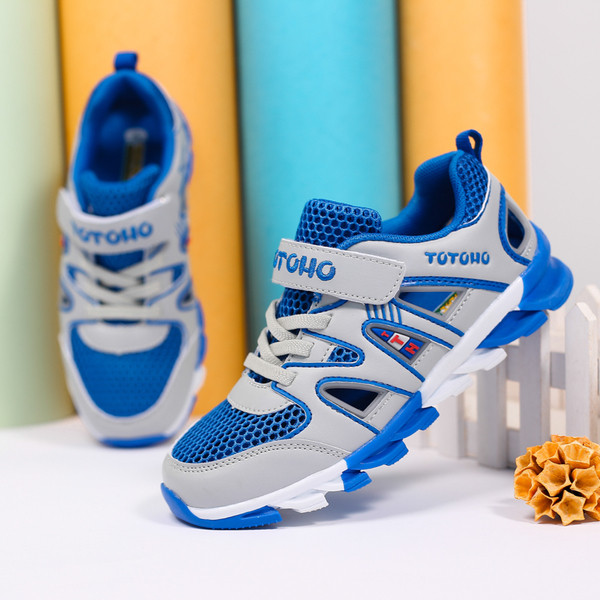 Καλοκαιρινά παιδικά αναπνευστικά πάνινα παπούτσια για αγόρια σε διάφορα χρώματα