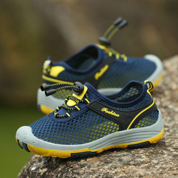 Adidasi copii cu plasa pentru baieti in trei culori