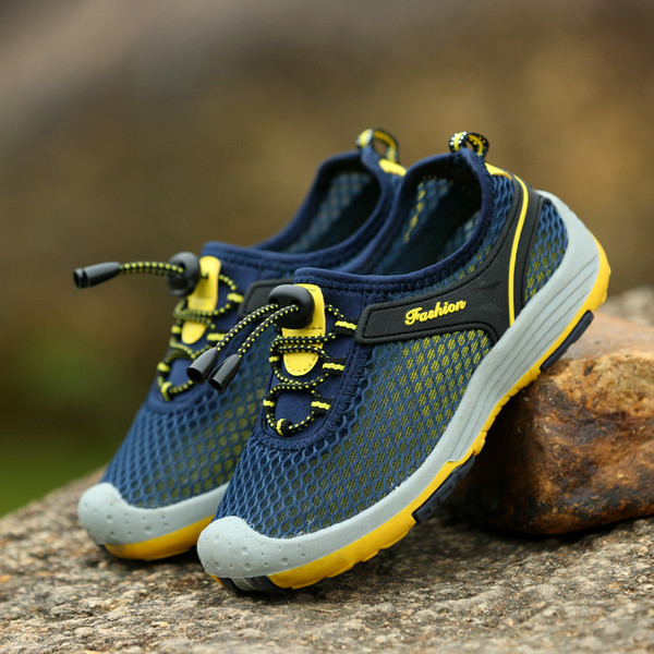 Adidasi copii cu plasa pentru baieti in trei culori