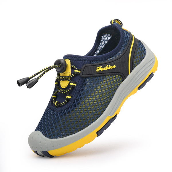 Adidasi copii cu plasa pentru baieti in trei culori