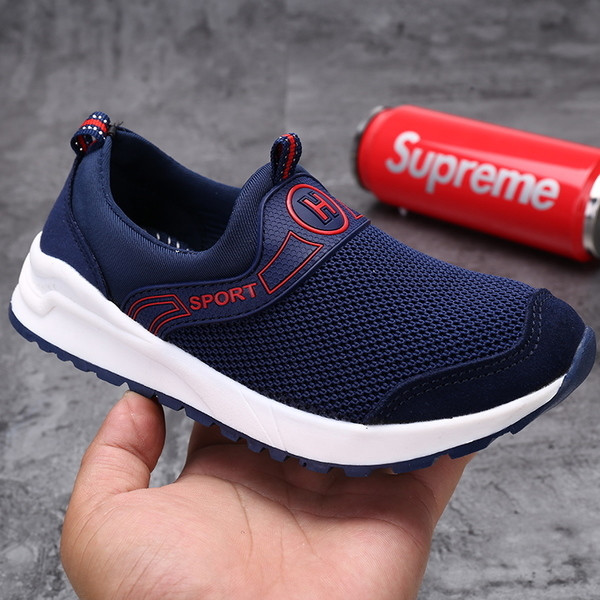 Adidași casual pentru copii în mai multe culori pentru băieți cu emblemă și inscripție