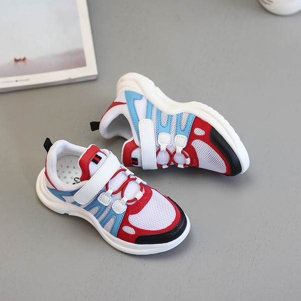 Παιδικά αθλητικά παπούτσια με ζώνη Velcro κατάλληλο για αγόρια και κορίτσια