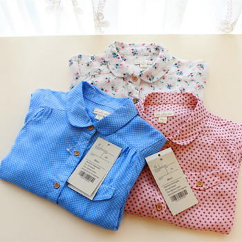Παιδικό κομψό πουκάμισο για τα κορίτσια σε τρία φρέσκα χρώματα, τρία μοντέλα