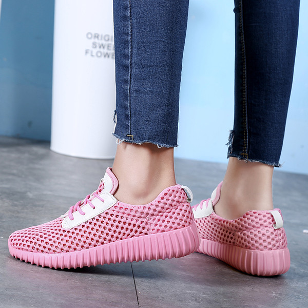 Adidasi de vara pentru adolescente in mai multe culori cu cravate