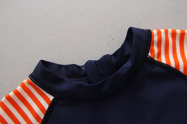 Παιδικό μαγιό δύο τεμαχίων - T-shirt και κορδέλες