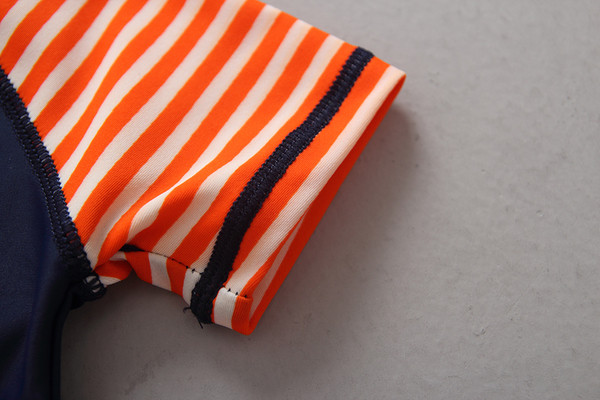 Παιδικό μαγιό δύο τεμαχίων - T-shirt και κορδέλες