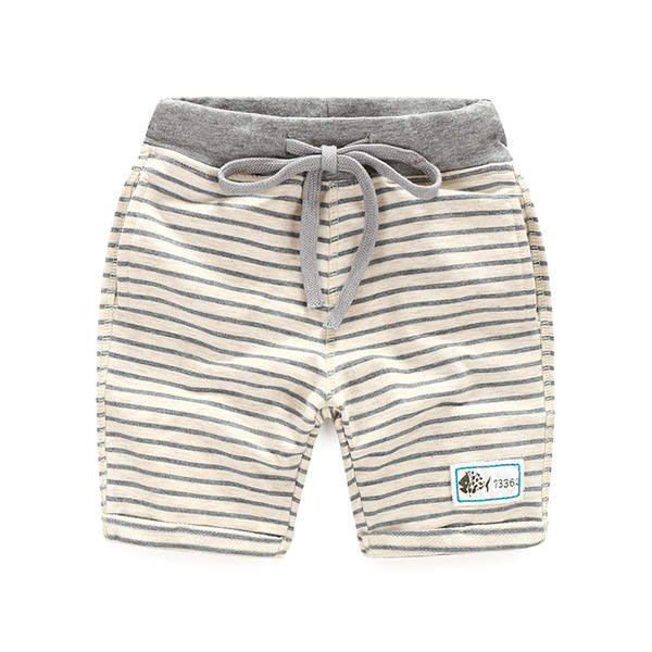 Sport - pantaloni scurți casual pentru copii în dungi pentru băieți - două culori