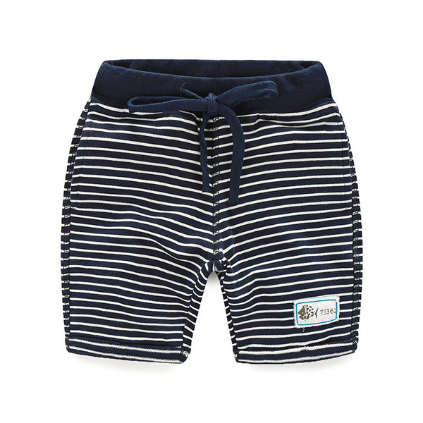 Sport - pantaloni scurți casual pentru copii în dungi pentru băieți - două culori
