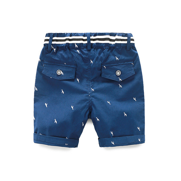 Καθημερινά παιδικά σορτςγια αγόρια με μίνι εφαρμογές - δύο χρώματα