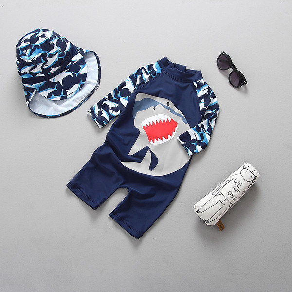 Ολόσωμο μαγιό  σε τρία χρώματα και σκουφιά