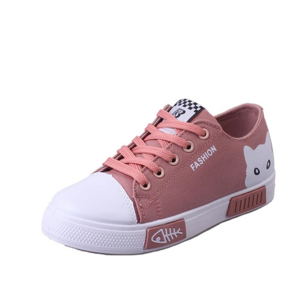 Tenisi de panza in mai multe culori pentru fete cu imprimeu