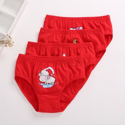 Παιδικά εσώρουχα για κορίτσια από 4 κομμάτια με κινούμενα σχέδια - δύο μοντέλα