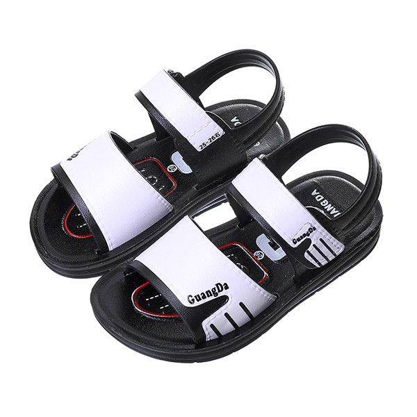 Sandale pentru copii cu bretele groase din piele ecologica in trei culori, pentru baieti