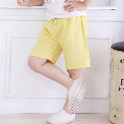 Gyermek unisex rövidnadrág különböző színekben, mindennapi használatra