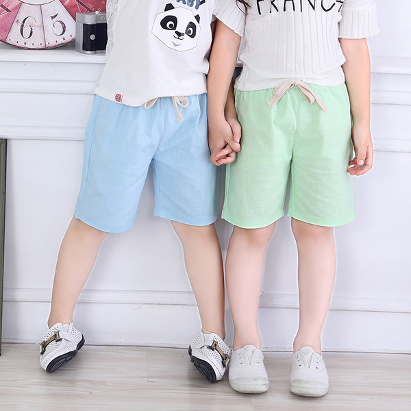 Gyermek unisex rövidnadrág különböző színekben, mindennapi használatra