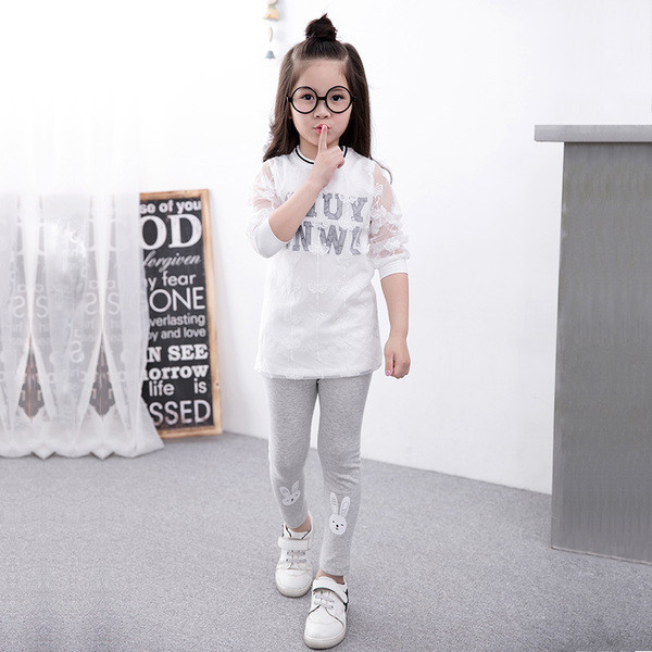 Jambiere pentru copii pentru fete in diferite culori cu imprimeu