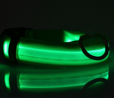 Guler LED luminos pentru animale de companie