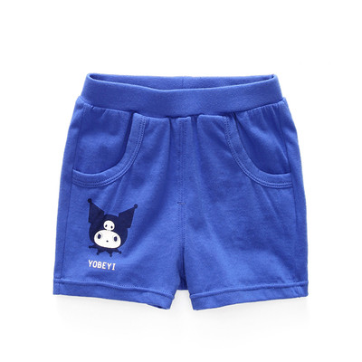 Pantaloni scurți pentru băieți în culori proaspete de vară cu imprimeu