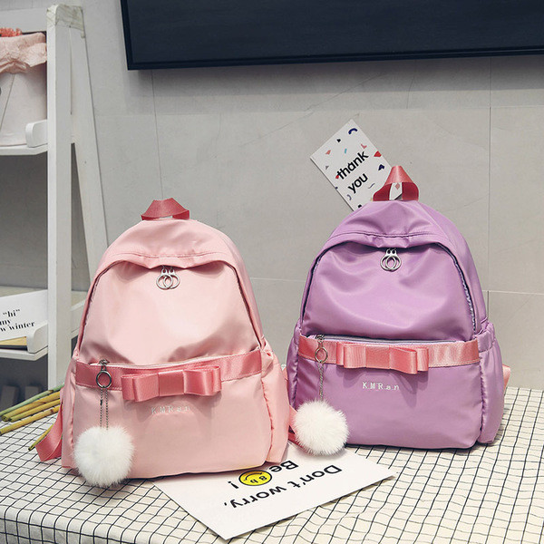 Rucsac de școală cu panglică pentru fete în mai multe culori