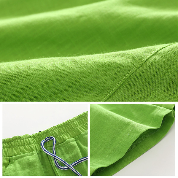 Πολύχρωμα παιδικά παντελόνια για αγόρια με τσέπες και κορδόνια