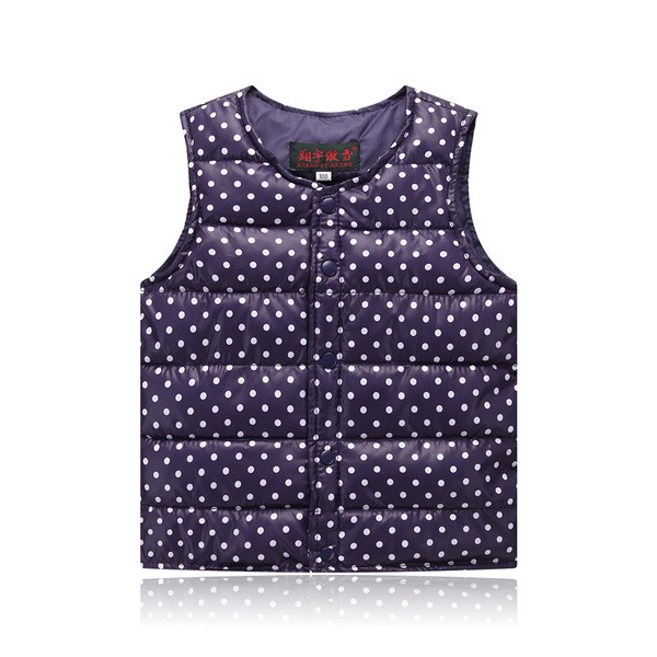 Vesta casual copii pentru fata in diferite culori cu nasturi