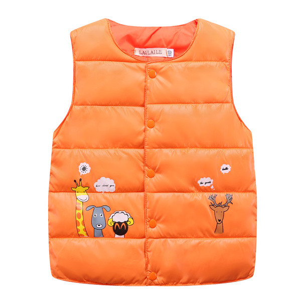 Vesta pentru copii in diferite culori si imprimeuri potrivita pentru fete si baieti