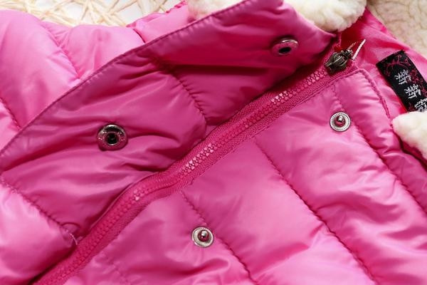 Vesta pentru copii pentru fete cu guler in mai multe culori