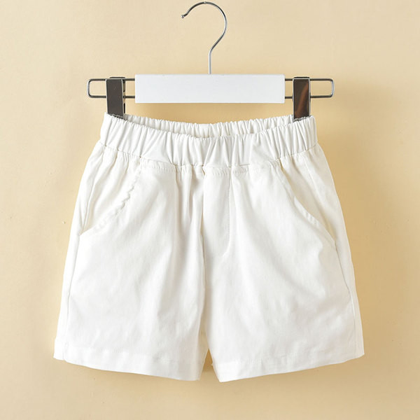 Παιδικά γλυκά παντελόνια για κορίτσια σε φρέσκα καλοκαιρινά χρώματα σε δύο μοντέλα