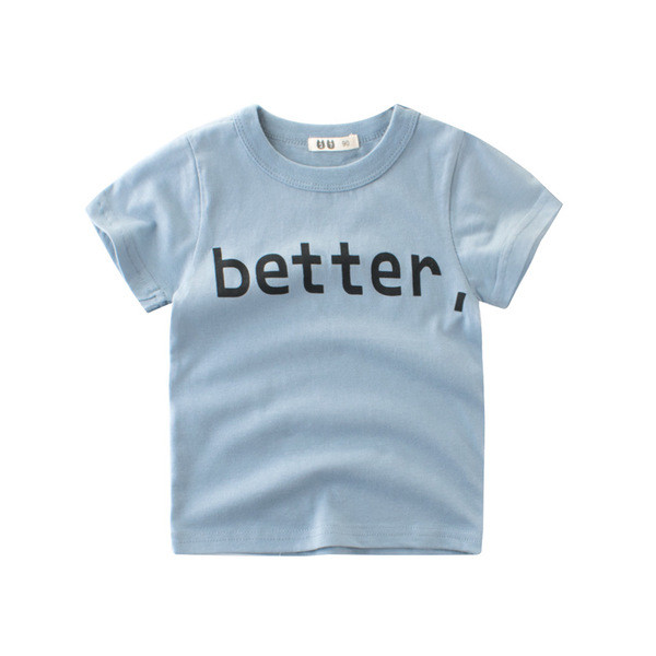 Tricou de vara in diferite culori cu inscriptie pentru baieti