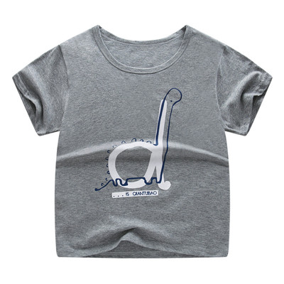 Tricou pentru copii cu mâneci scurte în diferite culori pentru fete și băieți cu animație și inscripție