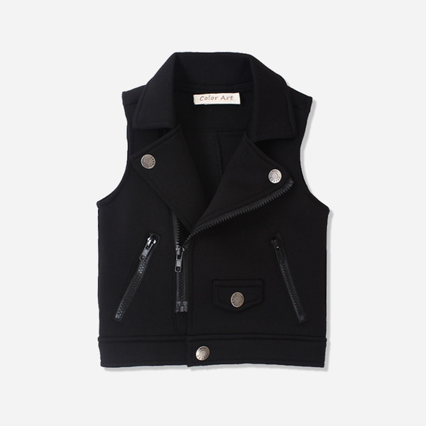 Vesta pentru copii sport-eleganta pentru baieti cu buzunare si nasturi