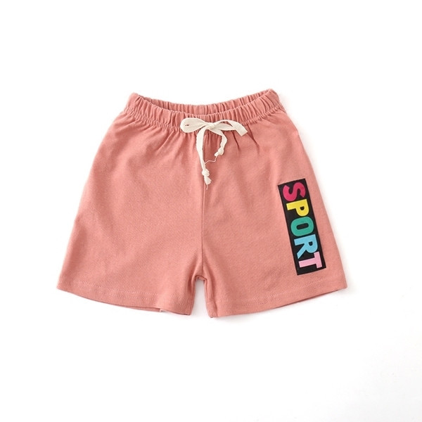 Pantaloni scurți din bumbac pentru fete cu imprimeu de detaliu, potriviti pentru utilizarea de zi cu zi