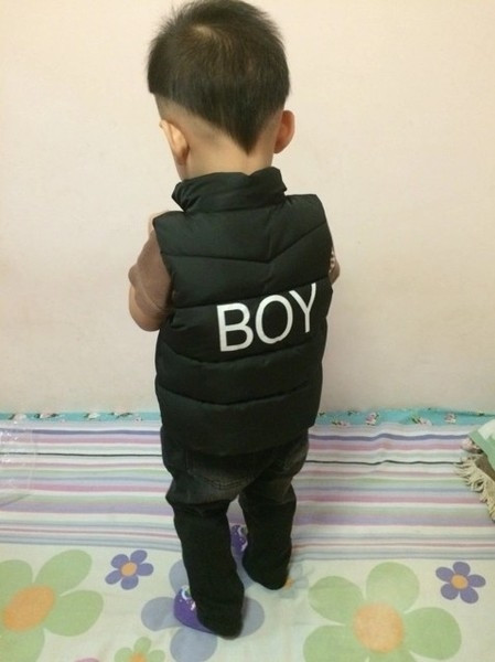 Vesta pentru copii pentru baieti in doua culori