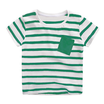 Παιδικό μπλουζάκι με κοντό μανίκι για αγόρια σε διαφορετικές εκτυπώσεις και χρώματα