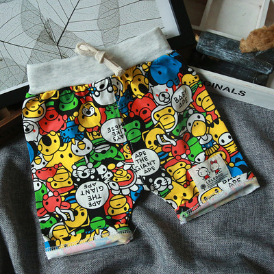 Детски къси панталони за момчета с различна щампа