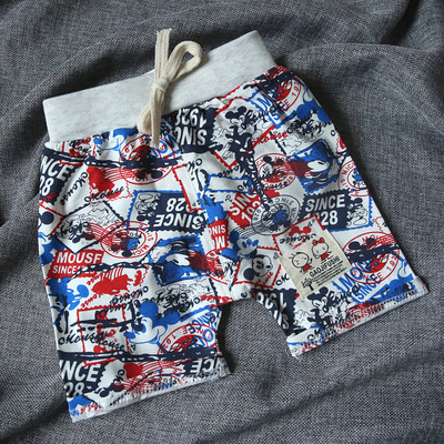 Детски къси панталони за момчета с различна щампа