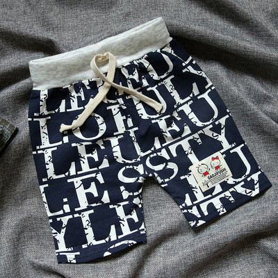 Детски къси панталони за момчета с различна щампа