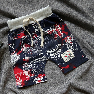 Детски къси панталони за момчета с различна щампа