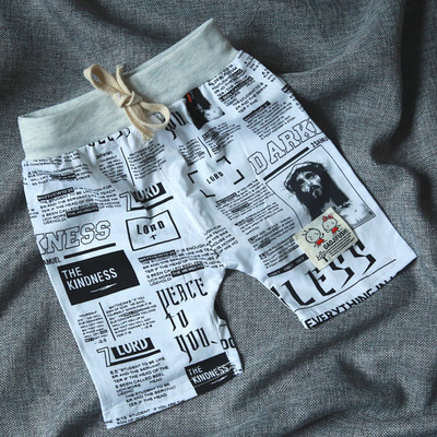 Детски къси панталони за момчета с различна щампа