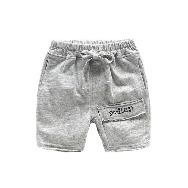 Pantaloni scurți pentru copii pentru băiat cu buzunar de imitație în mai multe culori
