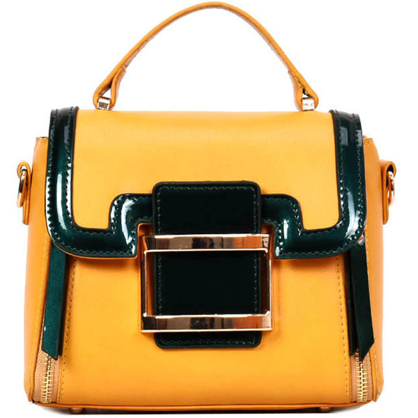 Mini geanta de dama eleganta in mai multe culori cu manere duble