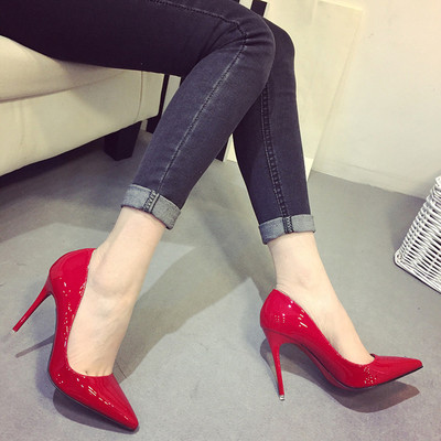 Pantofi eleganti cu toc pentru femei ascuțit - mai multe culori