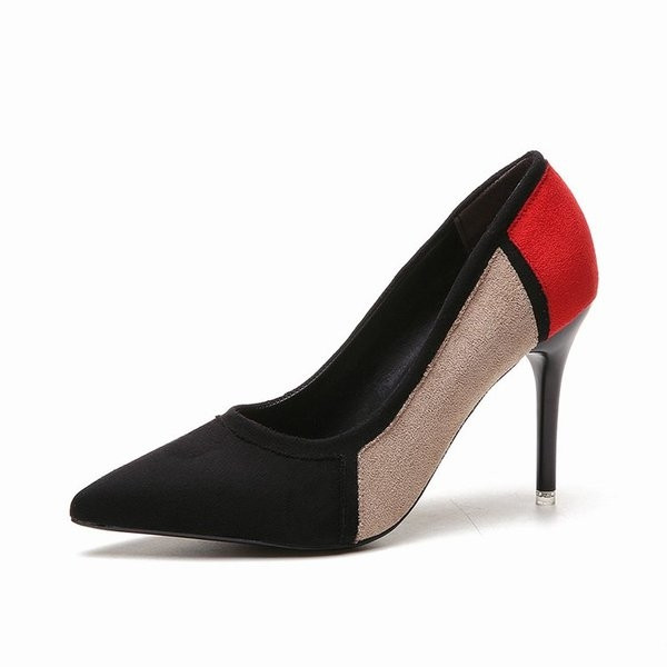 Pantofi eleganti de dama cu tocuri subtiri - mai multe culori