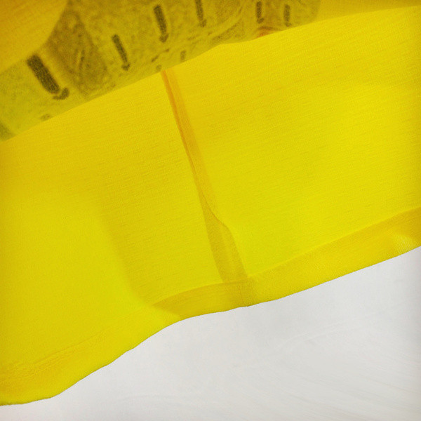 Γυναικείο  φόρεμα σε κίτρινο χρώμα με επιγραφές