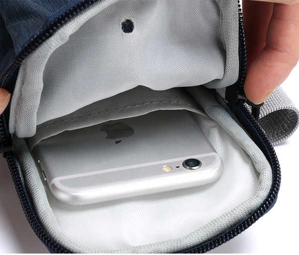 Husa telefon sport cu velcro, potrivita pentru fitness si alergare