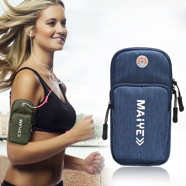 Husa telefon sport cu velcro, potrivita pentru fitness si alergare