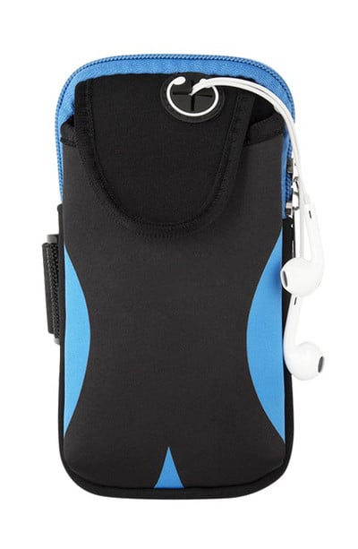 Husă sport pentru telefon cu autocolant mufă pentru căști