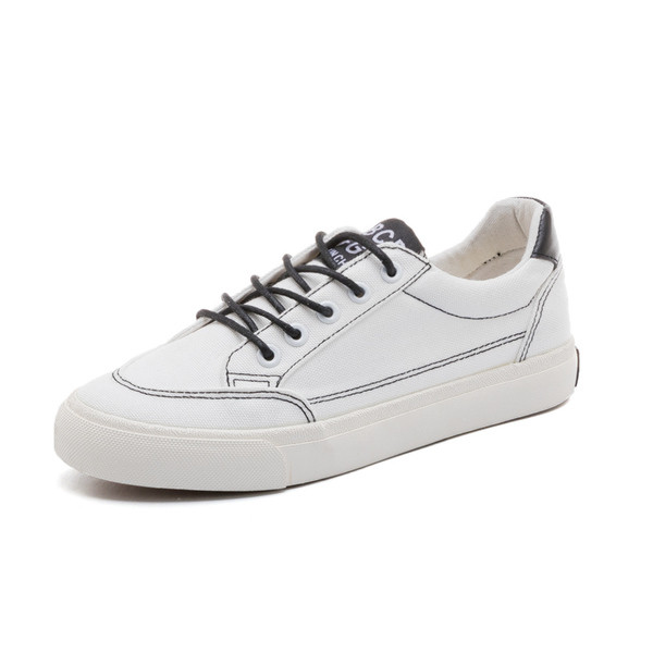 Adidași unisex din piele în trei culori - alb, negru și maro